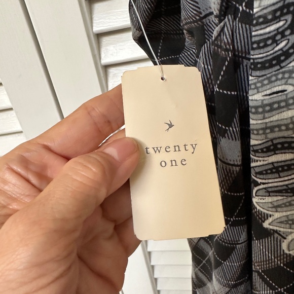 Forever 21 Dress Tartan Plaid Tribal Print Sleeveless Large NWT - Picture 10 of 17